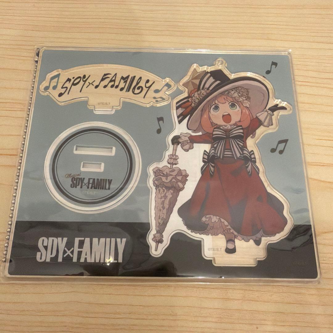 Used Anya Acrylic Stand Keychain Musical SPYFAMILY