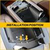 2X Per Mercedes-Benz W166 W292 X166 GL Console Centrale Bracciolo Clip di Chiusura L+R