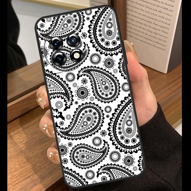 Bandana Seamless Pattern Case For OnePlus 15 13 12 11 10 15R 13R 12R 10T 13T OnePlus Nord 5 CE 4 3 Lite N20 N30 Cover