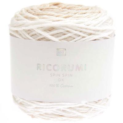 Ovillo de lana - RICO DESIGN - Spin Spin - 50 g - 115 m - Color crudo