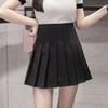 (SU)Fashion Women High Waist Pleated Casual Solid A-Line Slim Short Fit Mini Skirts