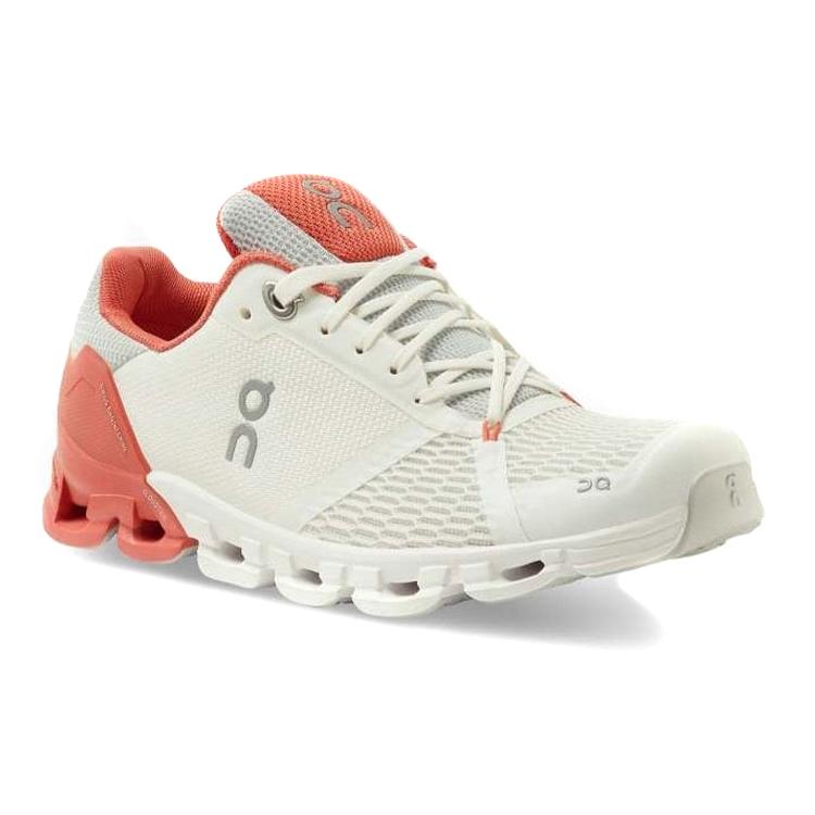 On Fabric Support Coverage Low top Running Shoes Women's Coral Red 21.99626