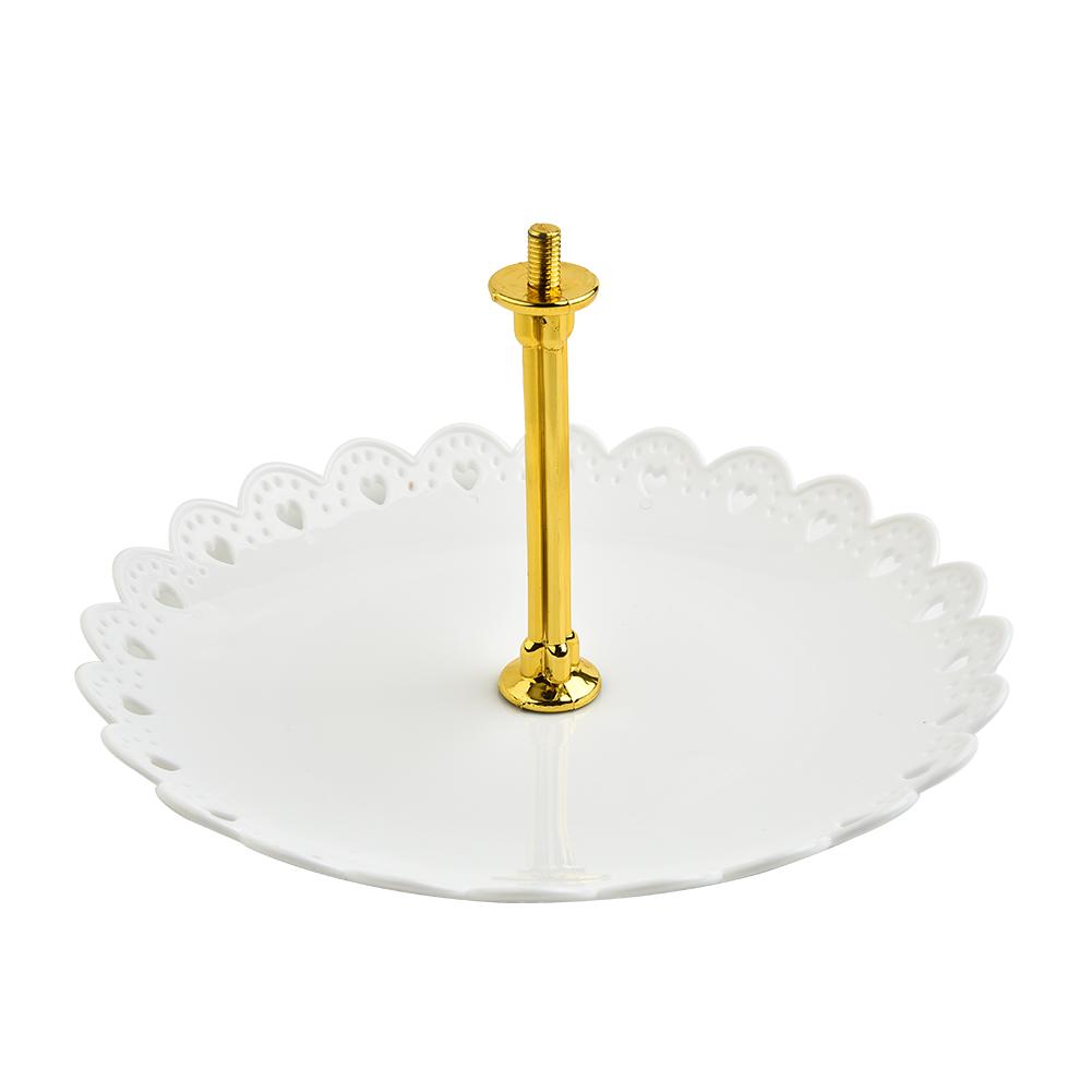 ABS Plastic 3 Layer Cake Stand 3-tiers Cake Stand Dessert Party