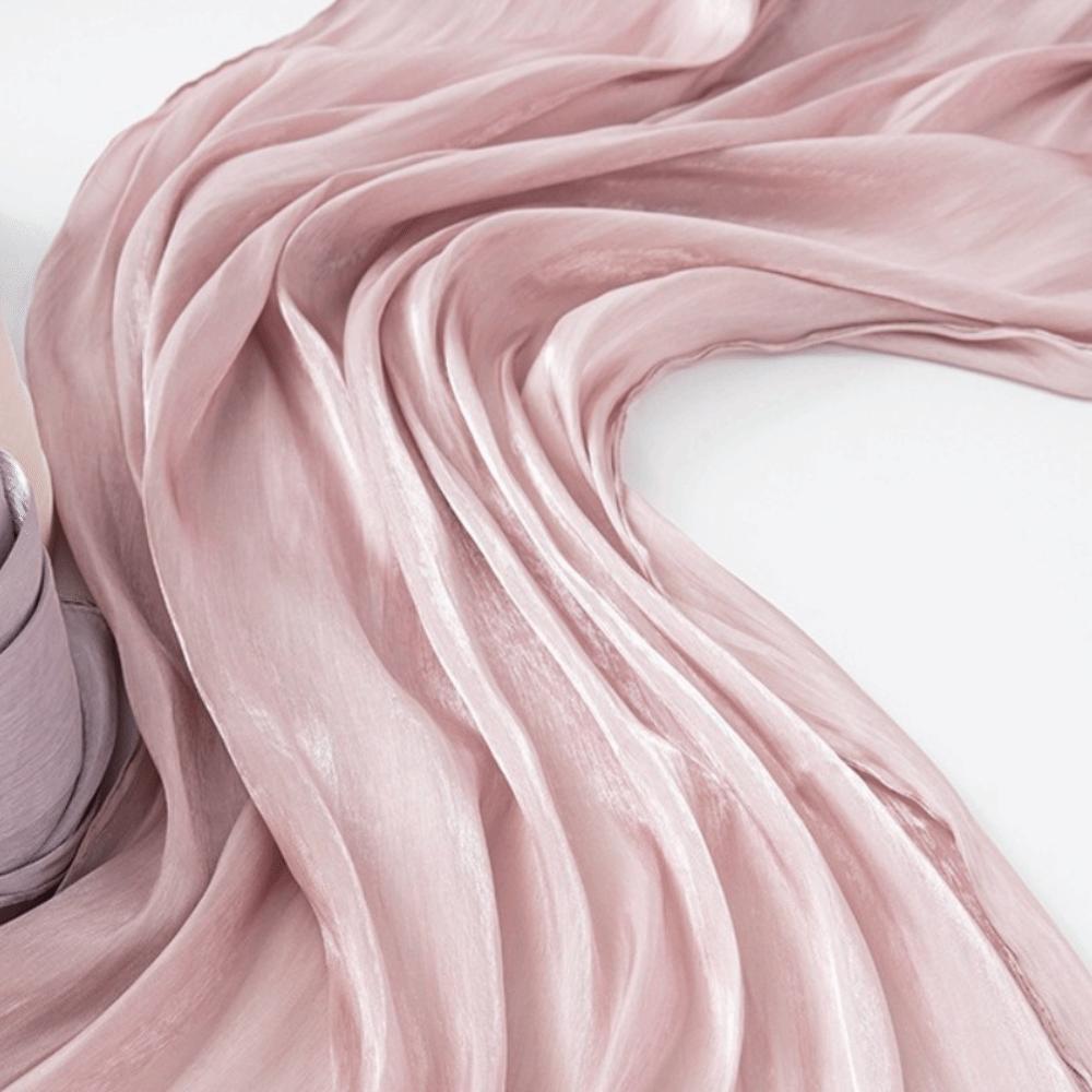 Silk Headscarf Long Wraps Shawl Luxury Islamic Turban  Party