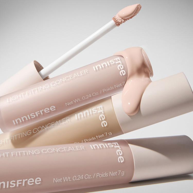 Innisfree Light Fitting Concealer Dark Circle Cover 7g (2 Colors), Korean cosmetics