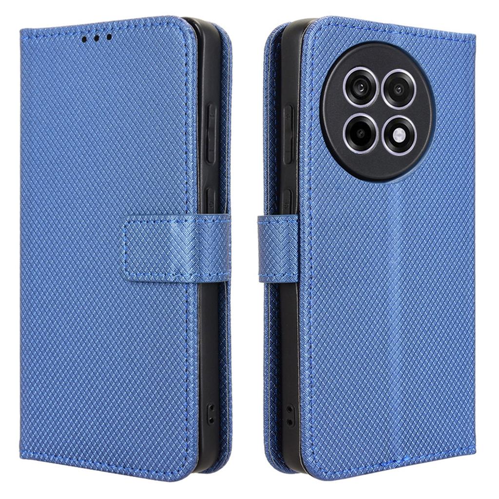 Wallet Phone Case for OnePlus 13R 5G/Ace 5 5G/Ace 5 Pro 5G PU Leather Diamond Texture Cover