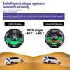 Universal Intelligent Car Inclinometer Tilt Gauge High Resolution HUD Digital Angle Slope Meter for Automobile