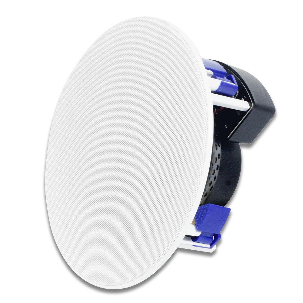 Tianlai 6.5" White Two-Way Ceiling Speaker Box for Home or Commercial Use (Model JX618)