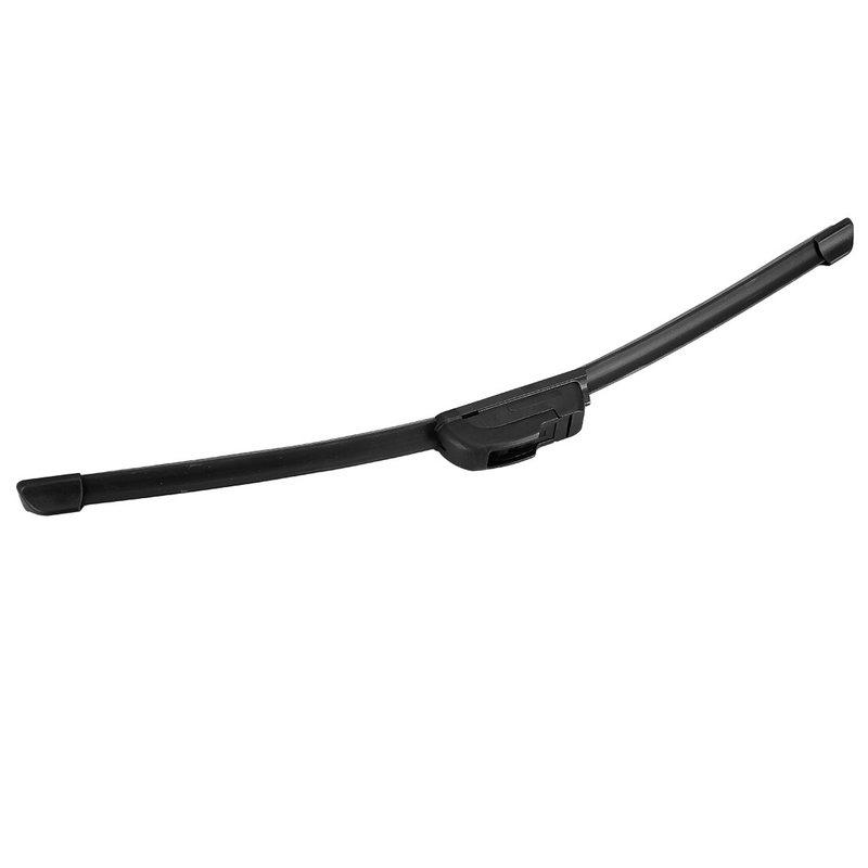 UTV Manual Hand Operated Windshield Wiper Rubber Blade Universal Replacement Set Black