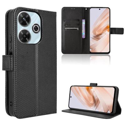 Flip-Cover für Redmi 13 4G/Note 13R 5G/Xiaomi Poco M6 4G [Flip Vintage Leder] Stoßfeste, langlebige Lederhülle