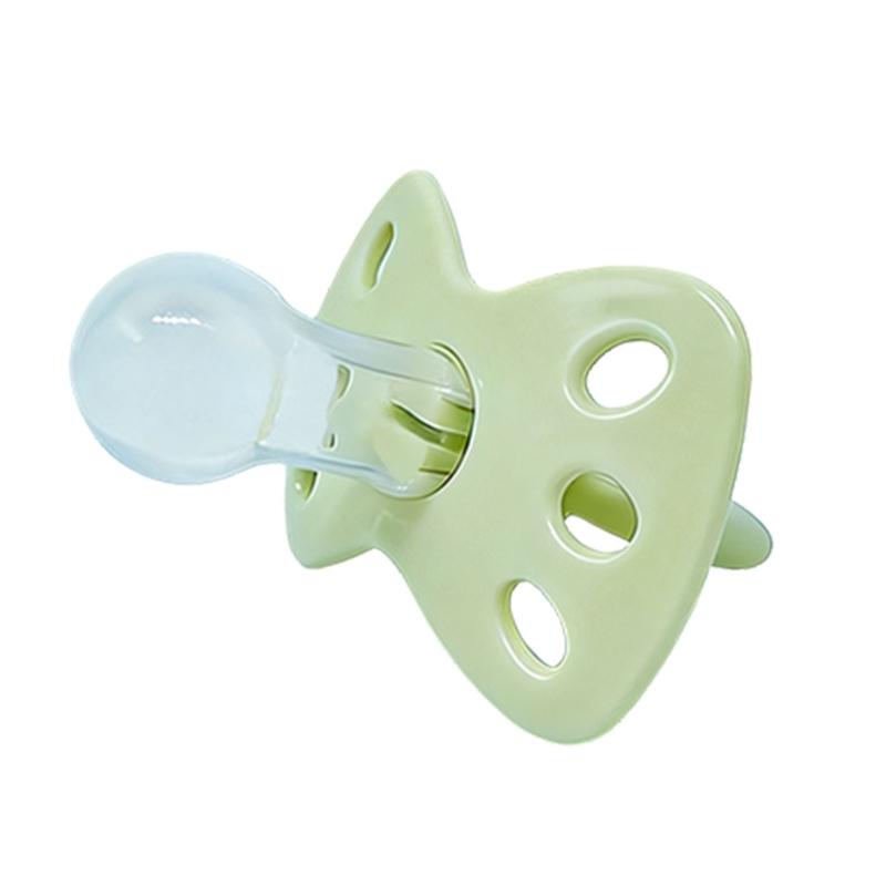 Food Grade Dummy Soother Pacifier Adorable Flower / Bowknot Shaped Pacifier For Newborns Make Of Silicone