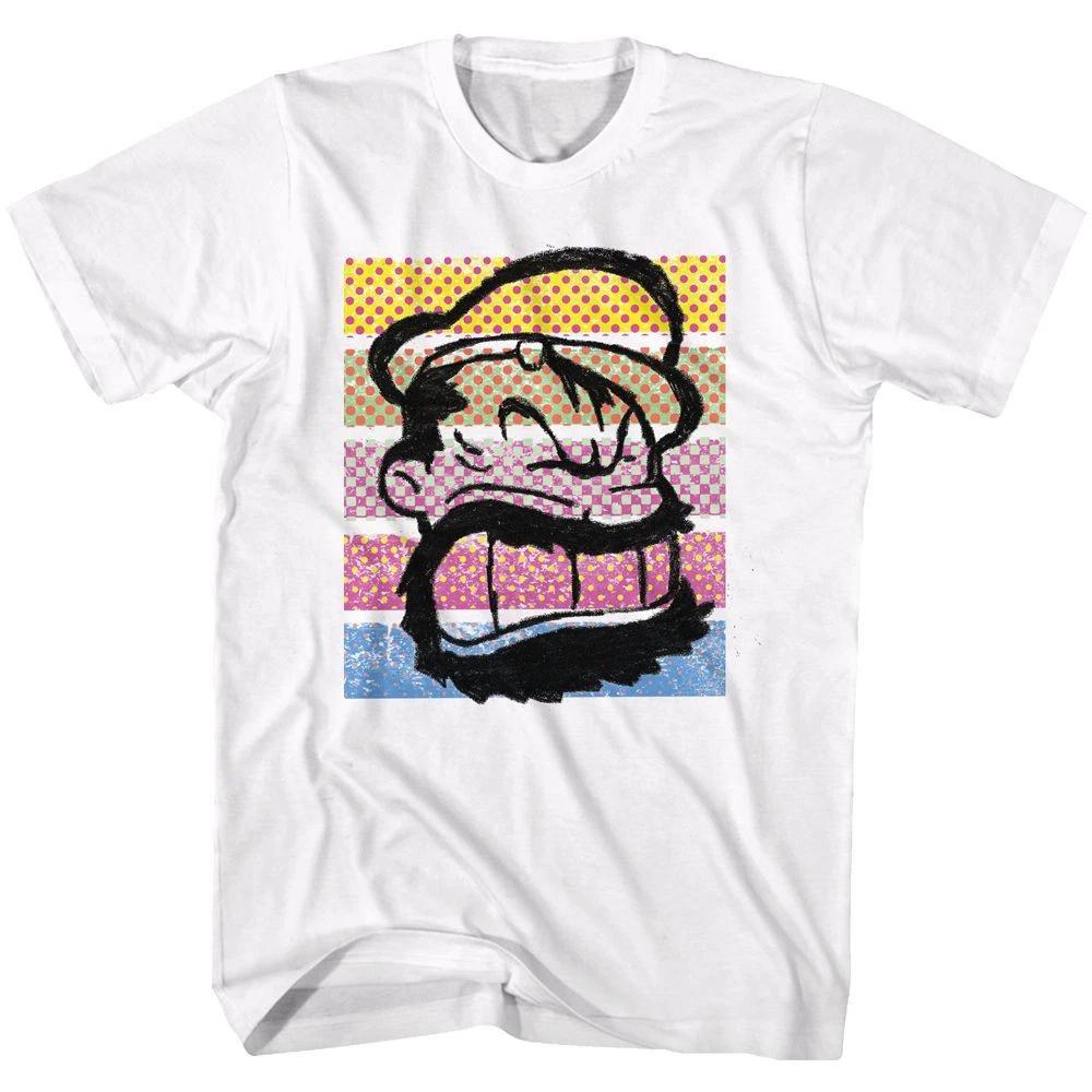 Popeye Brutus Color Stripes Comics  Children s T-shirt 130