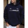 Printed Daily Versatile Comfortable Hoodie Men's Loose Simple Hoodies Sweatshirts Men’s