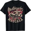 Motorcycles And Mascara _ Cute Makeup Motor Lover Gift T-Shirt