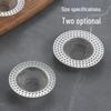 Stainless Steel Anti-Clog Bathroom Drain Cover & Hair Catcher