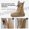2025Winter Women's Boots Fashion High Top Cotton Shoes Thick Plush Warm Snow Boots for Women Non Slip Platform Boots Botas Mujer