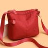 Women's Bag Large Capacity Multi-Zip Commuter Lightweight Shoulder Crossbody Bag