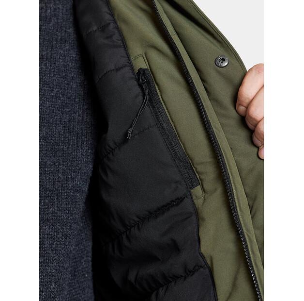 Winter Jacket Didriksons Stefan Usx Jkt 505041 Green Regular Fit