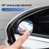 Carbon Fiber Rain Eyebrows with 360° Blind Spot Mirror and Rainproof Visor