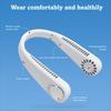 3 Speed Settings Mini Neck Fan Portable Wearable Fan High Quality Bladeless Neck Fan  Home Use