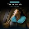 Light Automatic Airplane Neck Pillow Travel Pillows U-Shape Cervical Vertebr Pillow