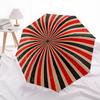 1pc Sunburst Pattern Automatic Folding Umbrella - Design, Durable Iron Frame for Travel, Outdoor, Beach Fashion Accessory a0920041