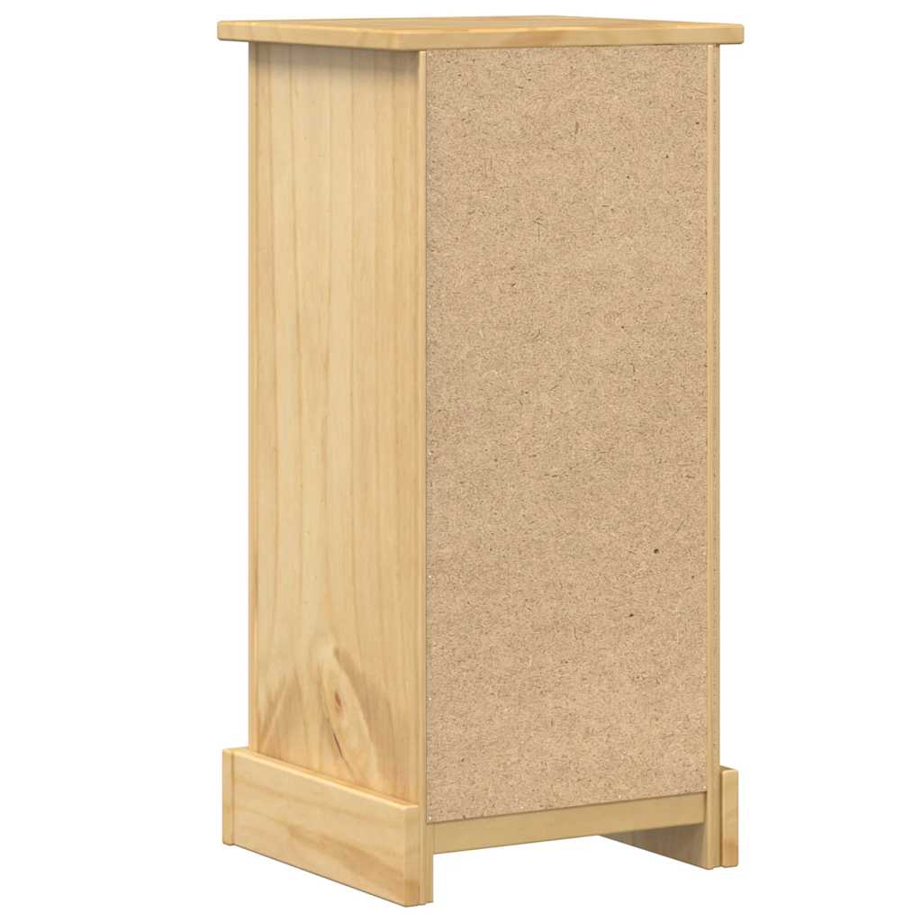 Vidaxl Szafka Nocna Corona, 35X32,5X74 Cm, Lite Drewno Sosnowe