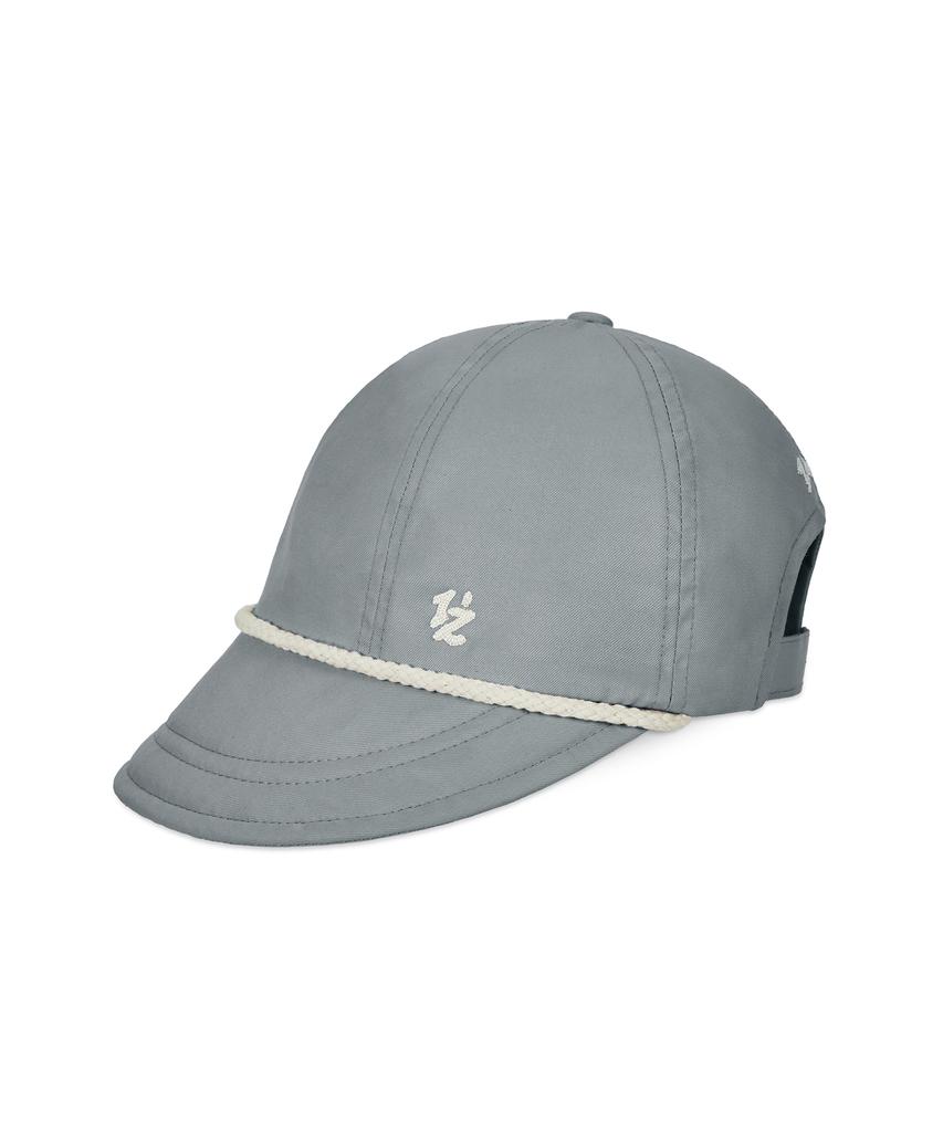 Bajal Flow Vz Natural Rope Bonnet Hat Dark Grey