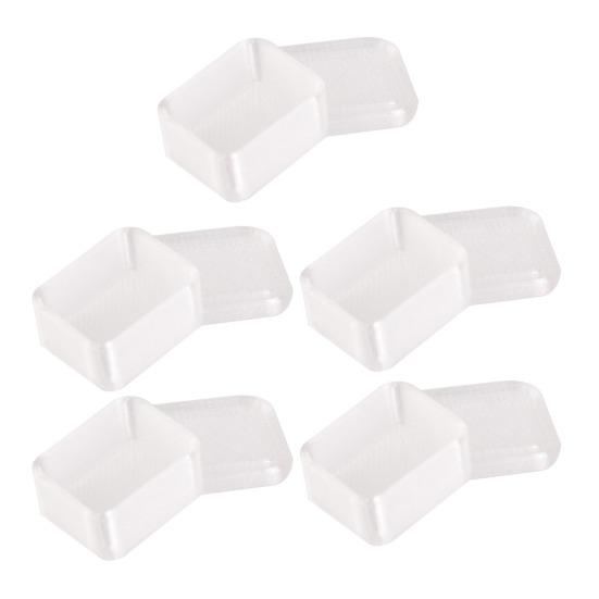 5Pcs Mini Lunch Boxes, Miniature 1:12 Scale Bento Box, Tiny Food Container with Lid for Doll Mansion Kitchen Accessories