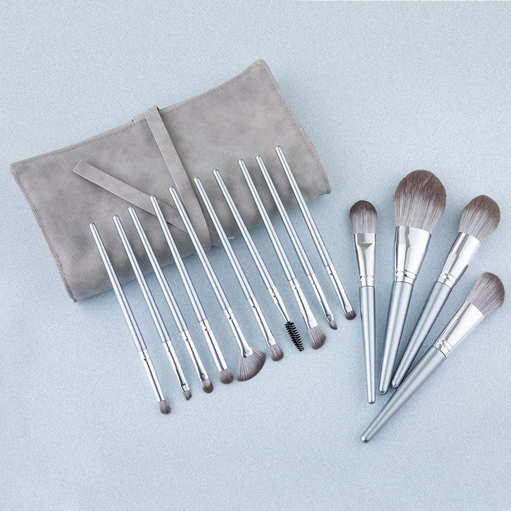 Pattern X Student Li Sees 14 Makeup Brushes for the First Time, Set, Loose Powder Eyeshadow Brush, Full Set of Makeup Tools