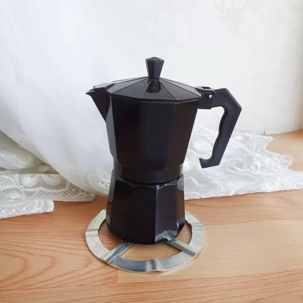Aluminum Espresso Kettle with Handle Cafe Brewing Tools Percolator Coffee Maker Moka Pot Home