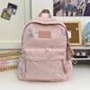 Schoolbag new Japanese ins high value fresh and sweet bow backpack junior high school students lightweight large capacity backpack