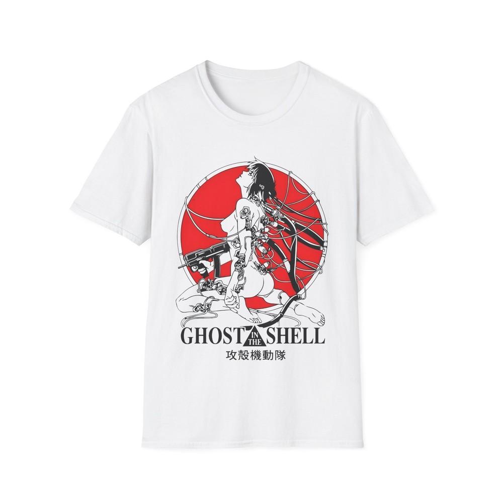Ghost in the ShellMotoko KusanagiAestheticAnimeJapanese MovieUnisex TShirt