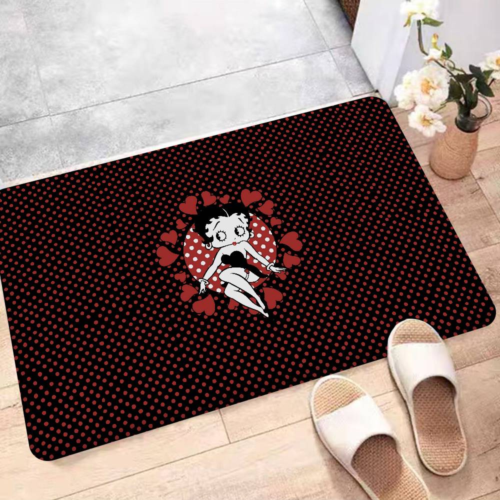 Sexy Girl B-Bettys Floor Mat Rectangle Anti-slip Home Soft Badmat Front Door Indoor Outdoor Mat Hotel Decor Mat