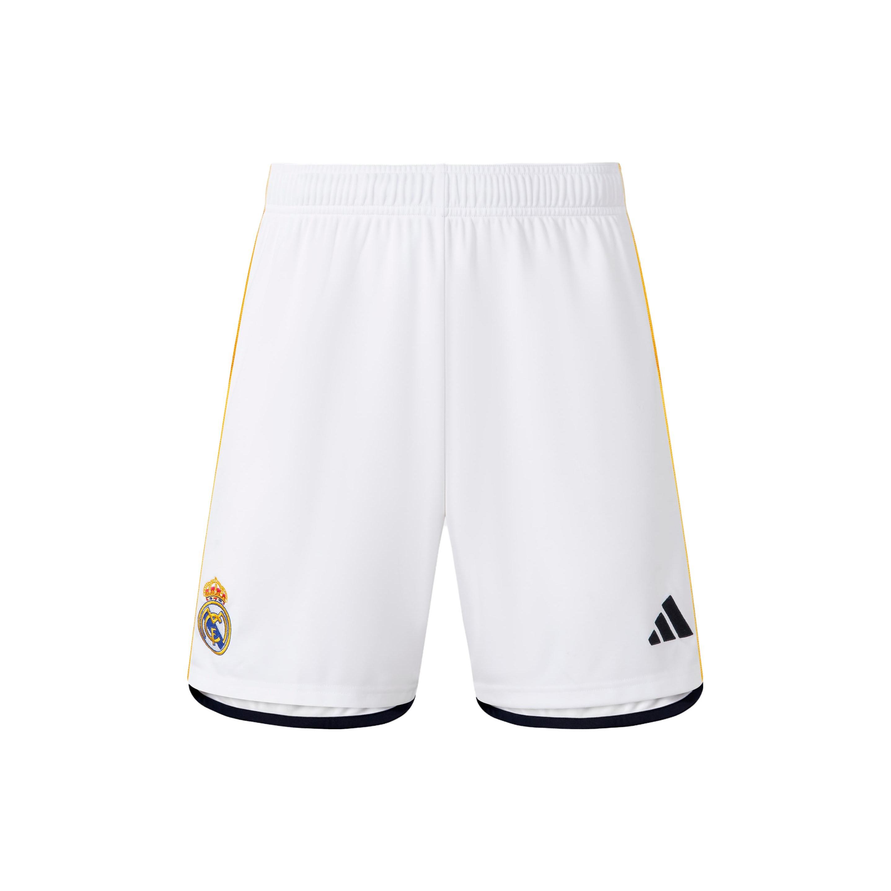 

New Adidas Soccer Shorts Men s White HR3793 M