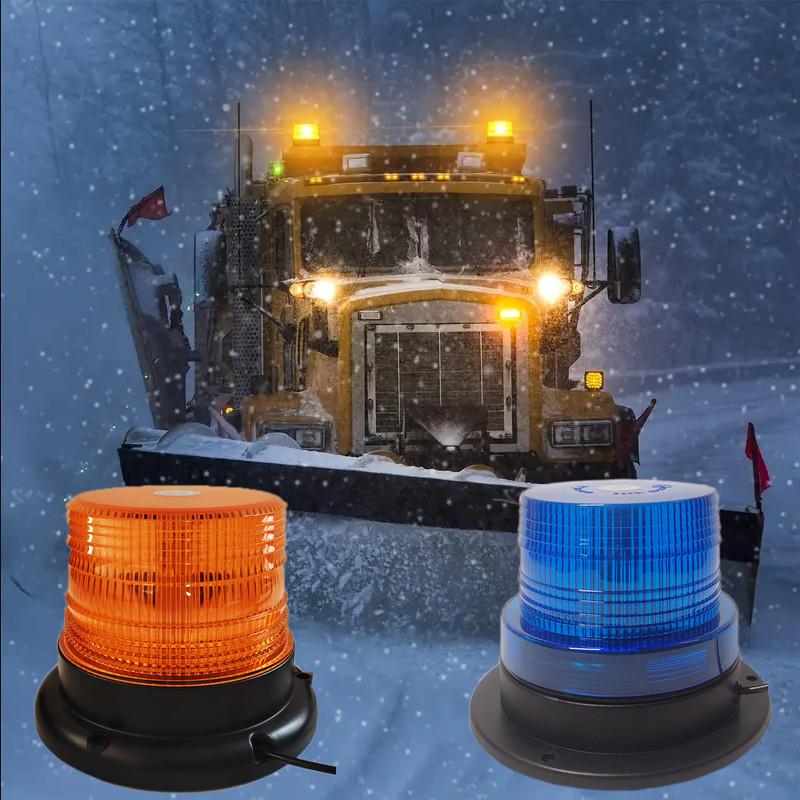 Roof Car Led Light With Bright Flashing For School Bus And Construction Vehicles