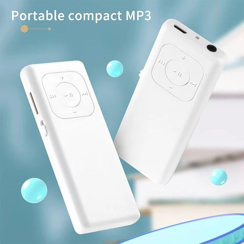 Ultra-thin Student MP3 Long Strip Mini Music Player Fashion MP3 Music Player Children Gift