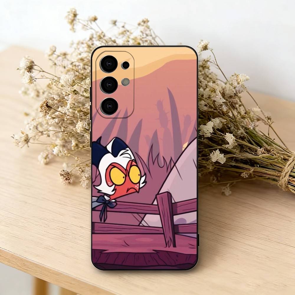 H-Helluva Boss M-Moxxie Чехол для телефона для Samsung S25,S24,S21,S22,S23,S30,Ultra,S20,Plus,Fe,Lite,Note,10,Черная крышка Samsung S30Ultra5G