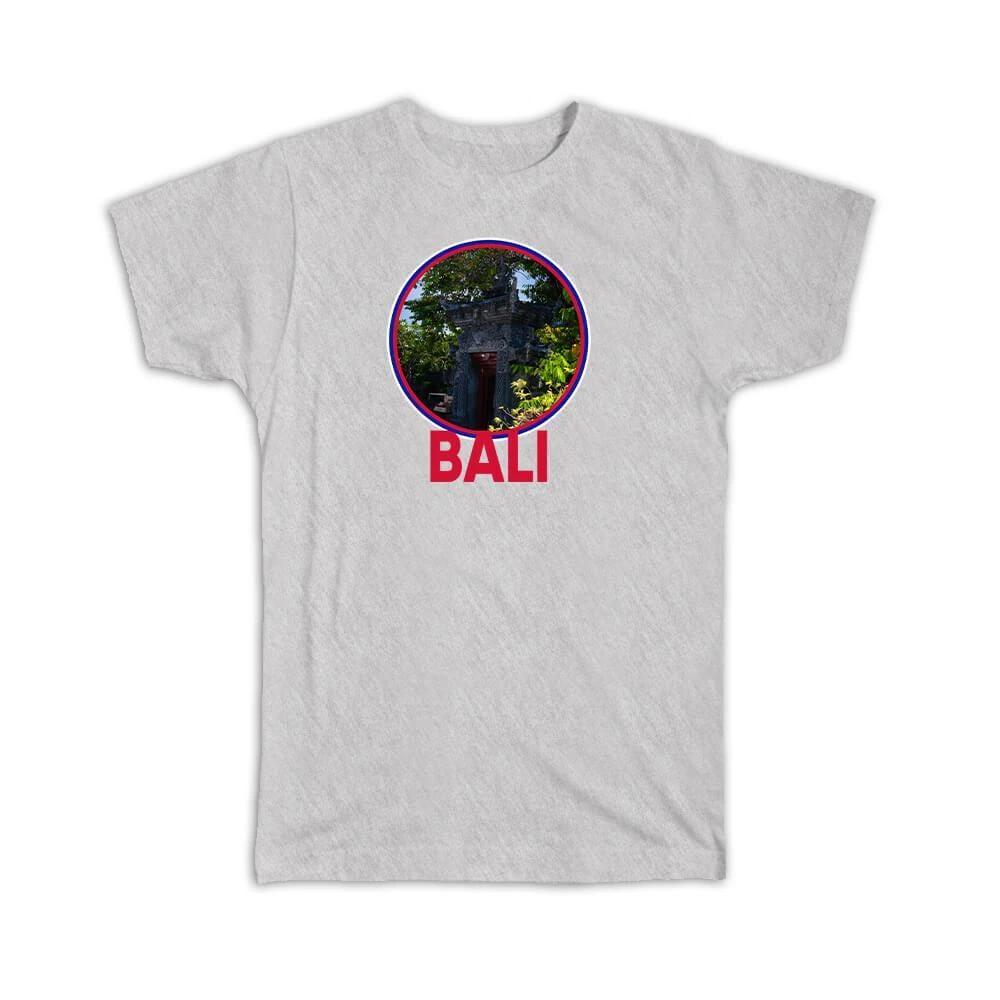 

Gift T-Shirt : Bali Indonesia Kuta Resort Balinese Temple Trees Bushes Flowers 3XL