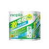 Nepia Super Absorbent Kitchen Towels, 100 Cuts (2-Ply), 4 Rolls