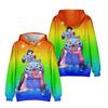 20 Kolorów KPop Łowcy Demonów Anime Bluzy Męskie i Damskie Hip-hop Sportowy Pulower Bluza