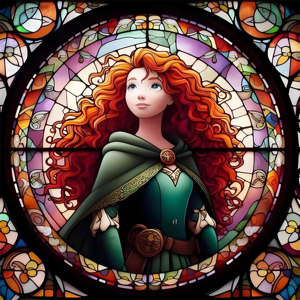 Disney 5D Diamond Painting Princesses Cross Stitch Mosaic Kit Home Decor Wall Sticker DIY Handmade Gift