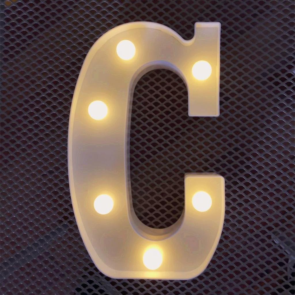 Popular 26-Letter Alphabet, Number & Symbol Lights for Events & Decor