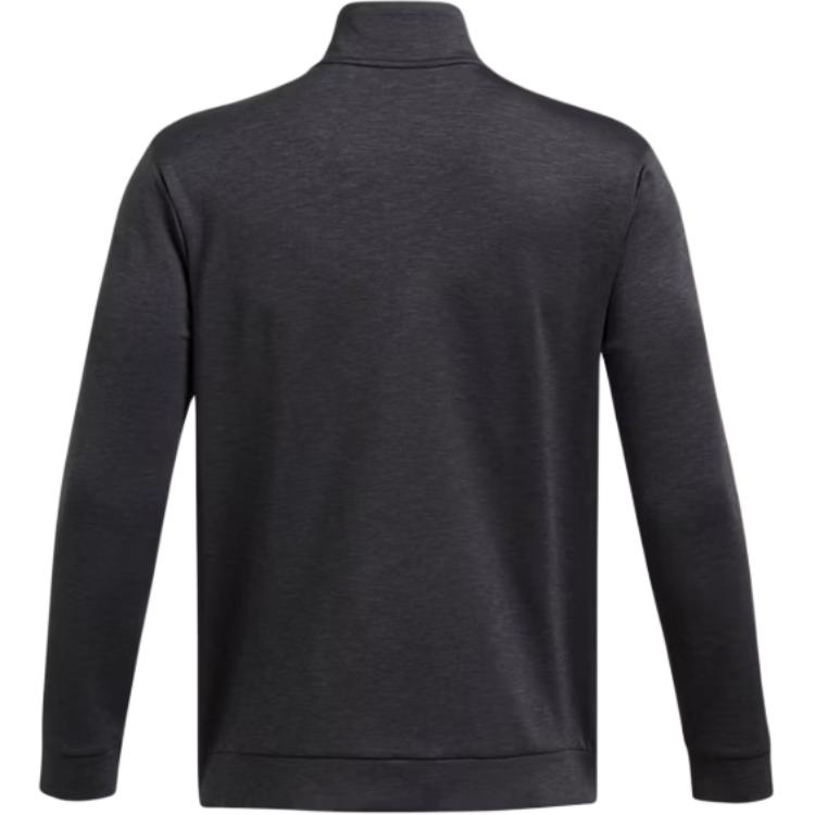 Under Armour Drive Loose Quick-Dry Fashion Versatile Half-Zip Sweatshirt Men Sweatshirt Charcoal 1387124-001