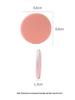 Portable LED Light Makeup Mirror - Compact, Handheld, Foldable, Round Mirror with Touch Light for Carry.