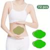 Natural Mugwort Belly Patch 25-Piece- Premium Wormwood Essence Sticker for Moxibustion and Navel Care - Ideal for Warm Abdominal Therapy
