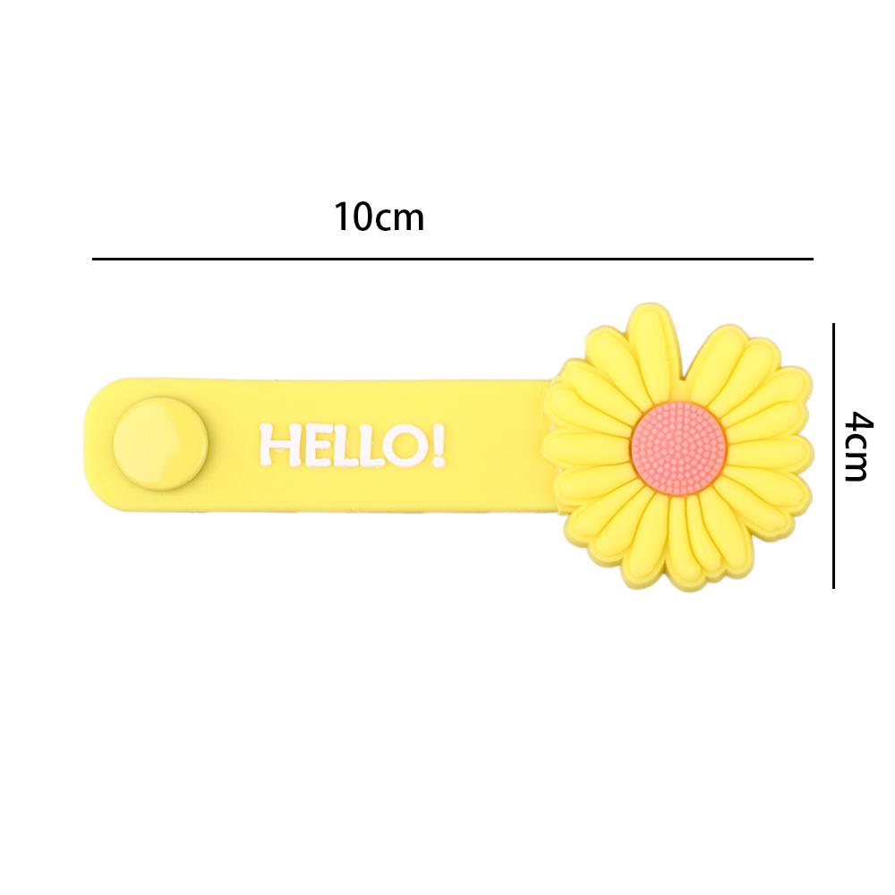 Organizer Clip Cord Wrap Bookmark Silicone Cable Winder Cable Organizer Data Line Protector Clip