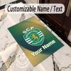 Crystal Velvet Rug Sporting CP Print Custom Name Text Floor Mat Home Decor