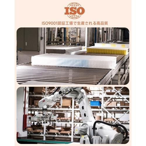 Z-HOM Queen Size Mattress, Extra Thick 20cm, High-Resilience Pocket Coil Mattress with 696 High-Density Coils, 2.0mm Diameter, Parallel Arrangement, S