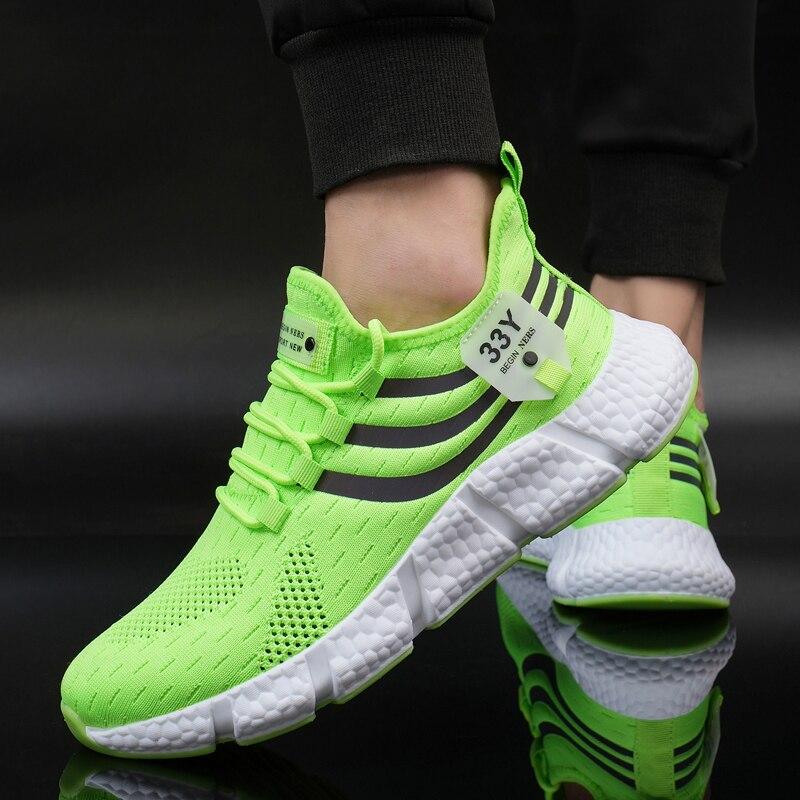 Męskie buty sportowe na co dzień Oddychające lekkie trampki Outdoor Mesh Czarne buty do biegania Athletic Jogging Tenisowe buty do chodzenia